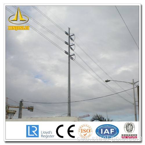 Electrical Transmission Line Distribution Steel Pole